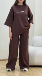 ست زنانه تیشرت و شلوار