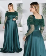 لباس مجلسی زنانه و دخترانه مدل بیتا ، ماکسی مجلسی زنانه و دخترانه ، لباس مجلسی بلند سایز ۳۶ الی ۴۸ - تصویر 2