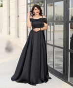 لباس مجلسی زنانه و دخترانه ، ماکسی مجلسی مدل دلنیا ، لباس بلند مجلسی سایز ۳۶ الی ۴۶ - تصویر 2