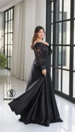 لباس مجلسی زنانه و دخترانه ، ماکسی مجلسی مدل الارا ، لباس مجلسی سایز ۳۸ الی ۴۶ - تصویر 3