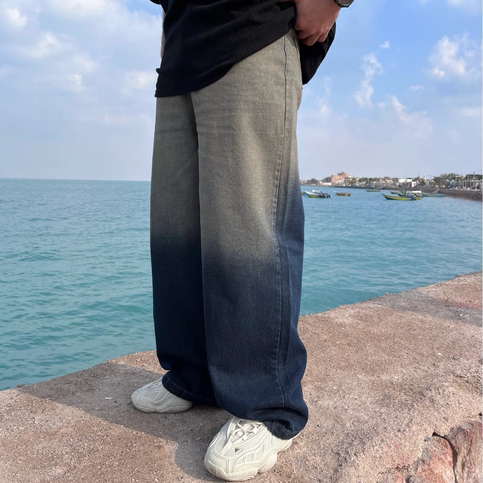 8sxfw9aSGq76DyLt شلوار بگ جین - تصویر 1
