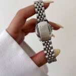 ساعت رولکس زنانه مدل DateJust صفحه صورتی بند استیل ضد آب - تصویر 2