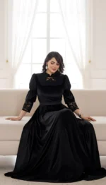لباس مجلسی مخمل آرینا - تصویر 2