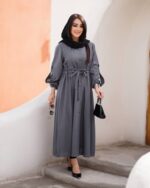 مانتو بلند زنانه مدل کرشمه - تصویر 6