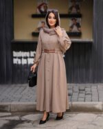 مانتو بلند زنانه مدل کرشمه - تصویر 13