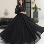 لباس مجلسی زنانه و دخترانه ، ماکسی مجلسی مدل گلرخ ، لباس بلند مجلسی سایز ۴۰ الی ۵۰