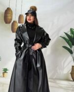 بارونی چرم. داخل آستر دار - تصویر 2
